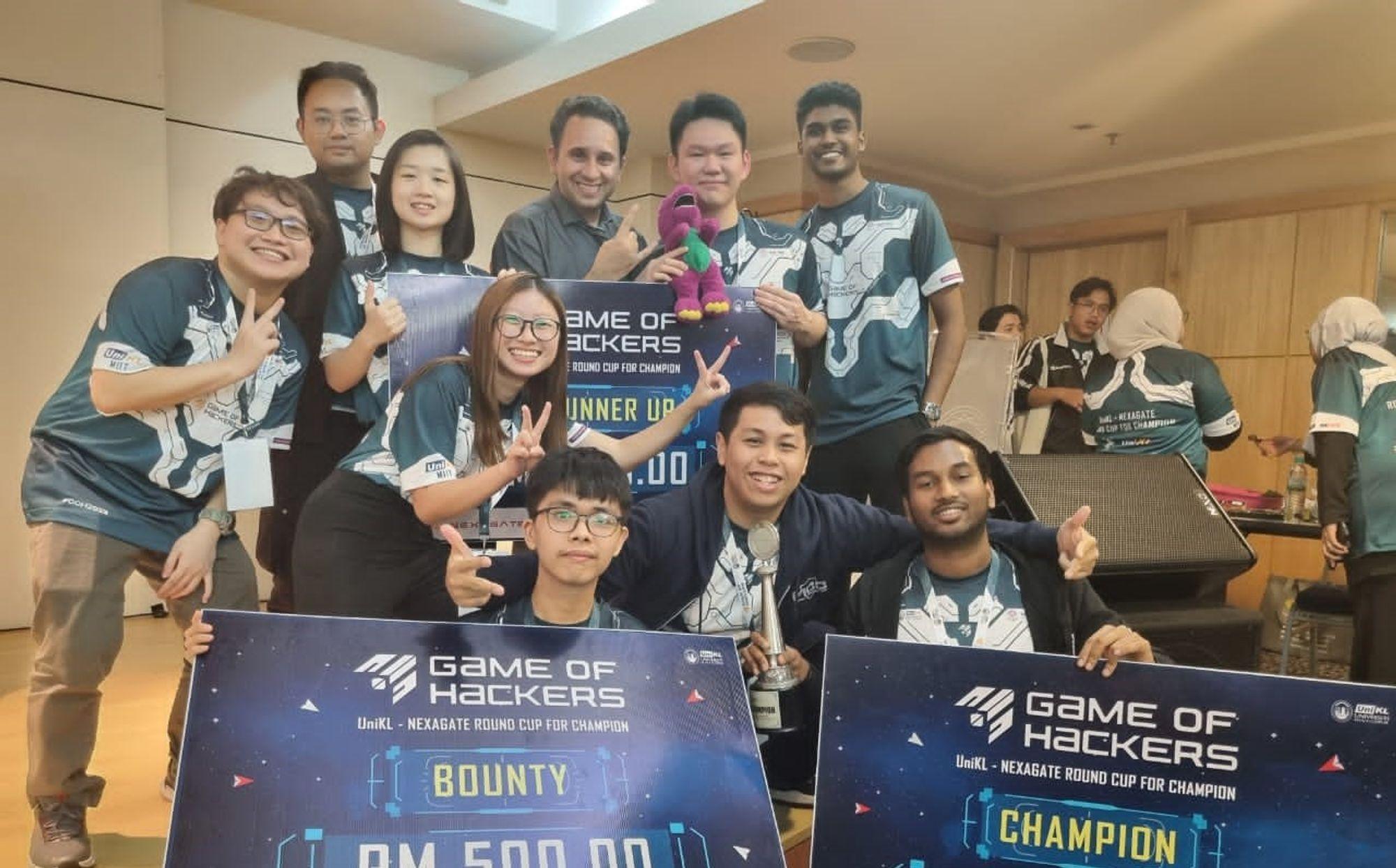 4th Place in UniKL Game of Hackers CTF 2023